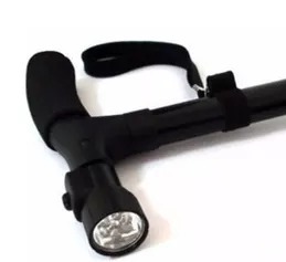 BASTON CON LINTERNA DE 4 APOYOS